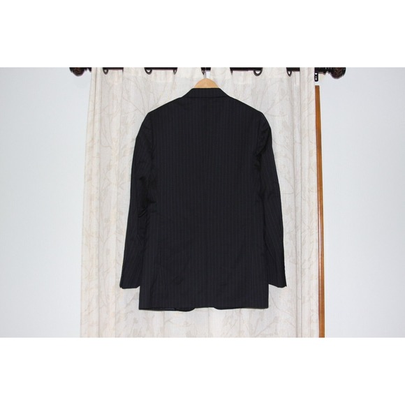 Brooks Brothers 1818 Fitzgerald Black Striped 2-Btn Wool Suit Made in USA 39L33W - Picture 5 of 15